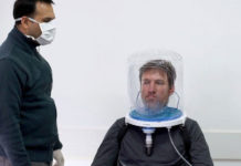 Llegan a Córdoba los cascos para el tratamiento de Covid-19