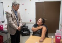 En San Martín de los Andes, Vizzotti lanzó la Campaña de Vacunación Antigripal 2023